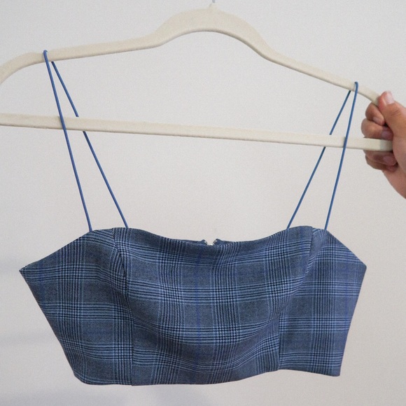 Tobi plaid crop top - Picture 5 of 5